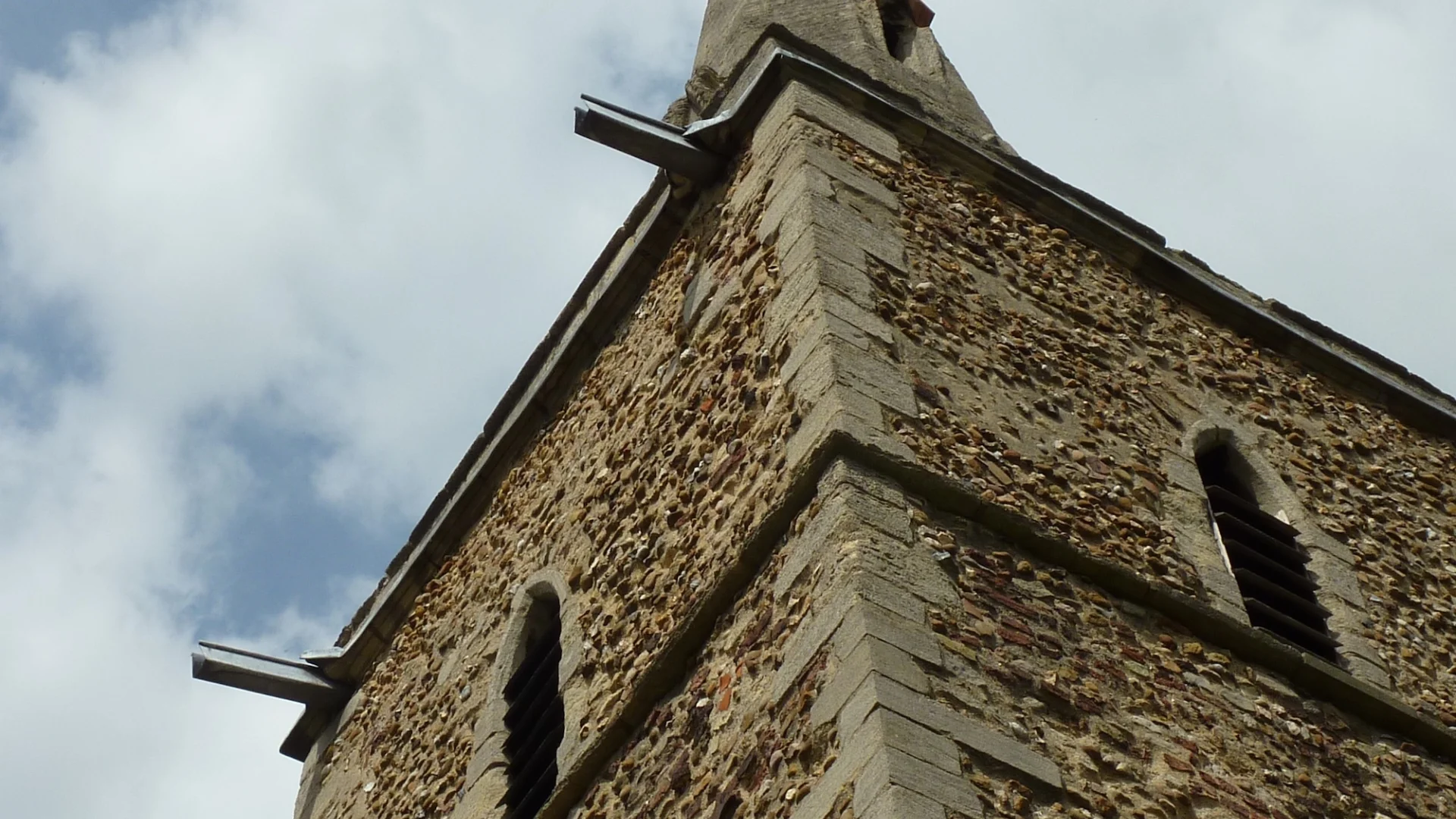 tall-spired tower.