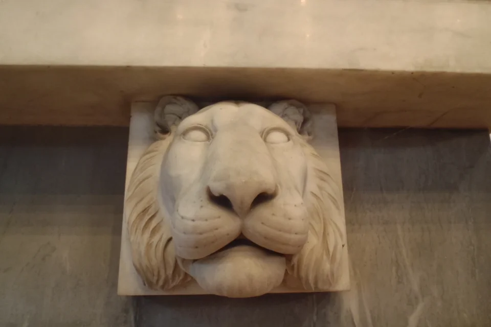 Stone Lion face