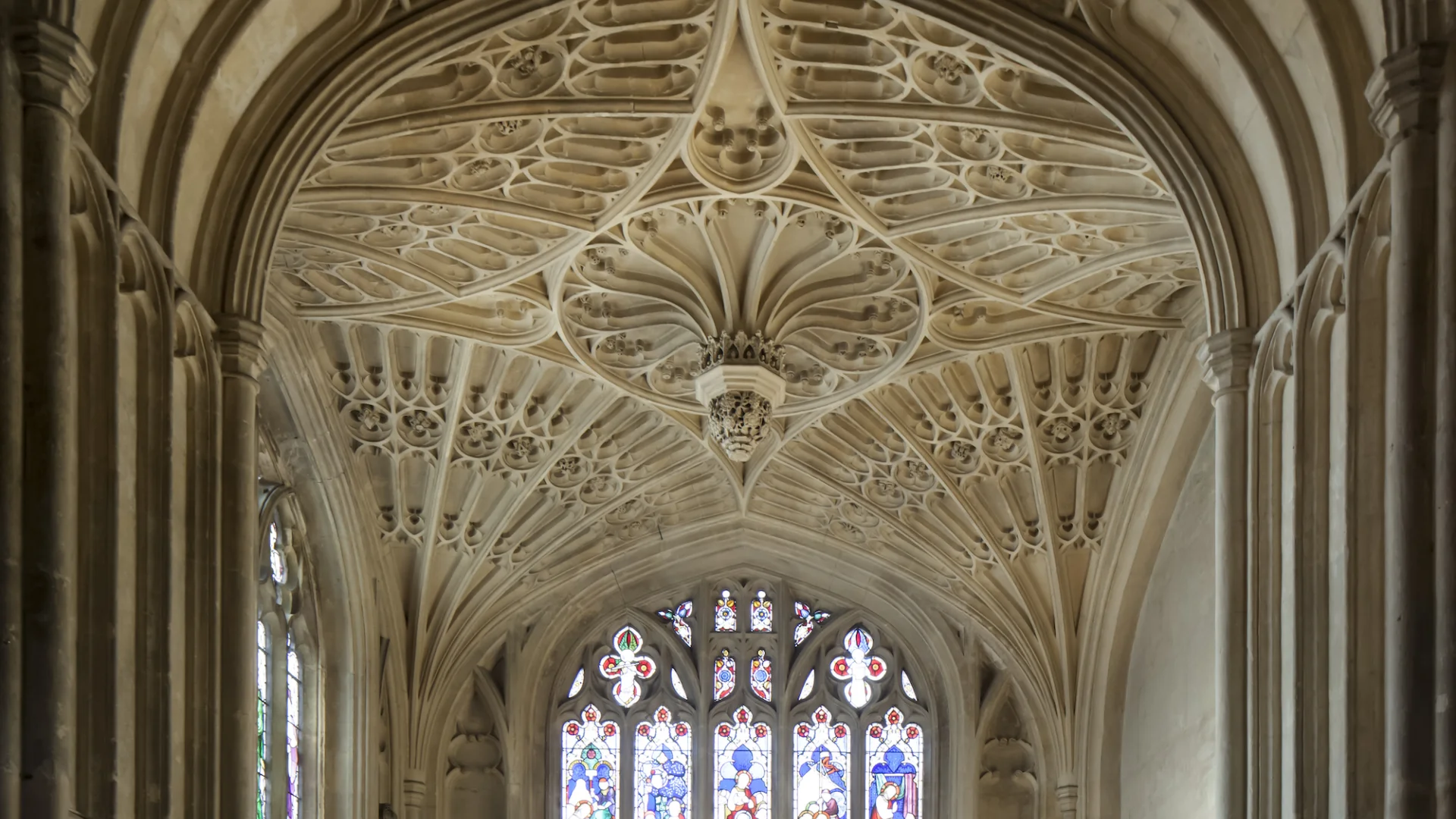 Fan Vaulted Ceiling of the sixteenth-century chapel