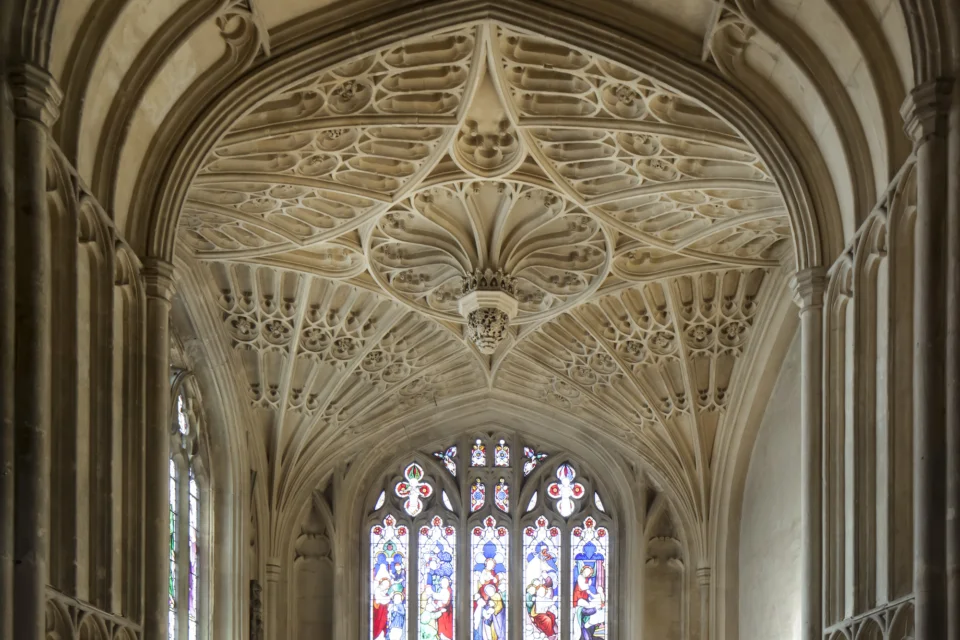 Fan Vaulted Ceiling of the sixteenth-century chapel