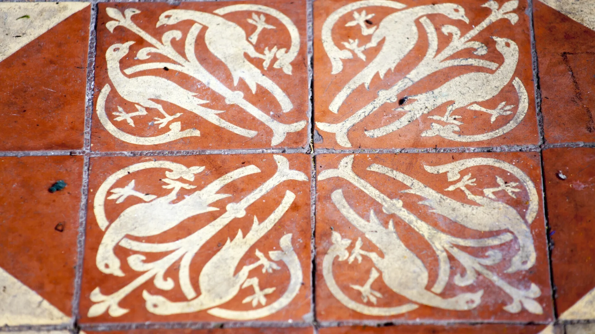 All Saints Church West Stourmouth Ceramic Tiles